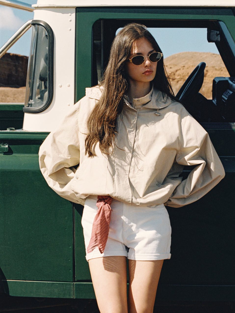 Beige Linen Shorts with Light Blue Linen Shirt and Brown Loafers Beige Linen Shorts with Light Blue Linen Shirt and Brown Loafers — Linen Shorts Outfits 2027