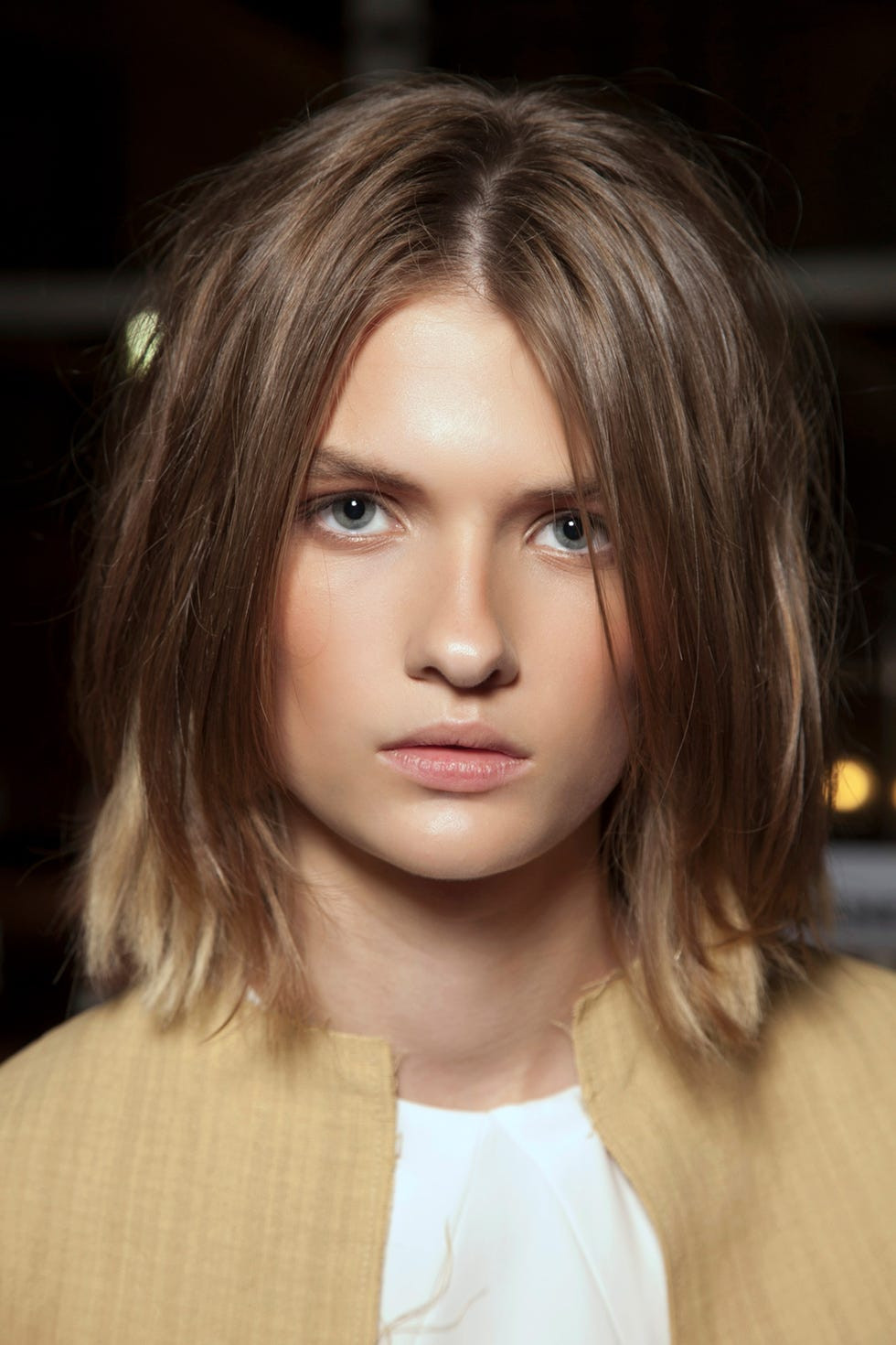 Medium Brown With Blonde Highlights Visual Idea Medium Brown With Blonde Highlights Visual Idea — Choppy Layers 2027