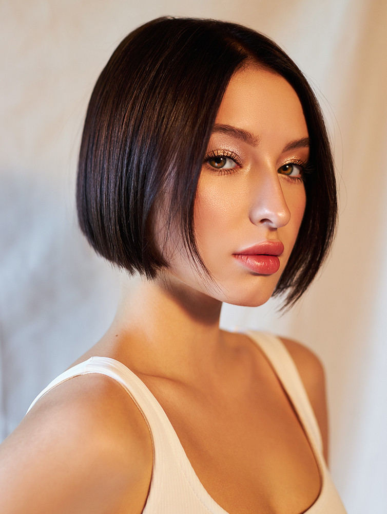 Sleek Dark Brown Chin Length Bob — Hairstyles 2027 for Short Hair