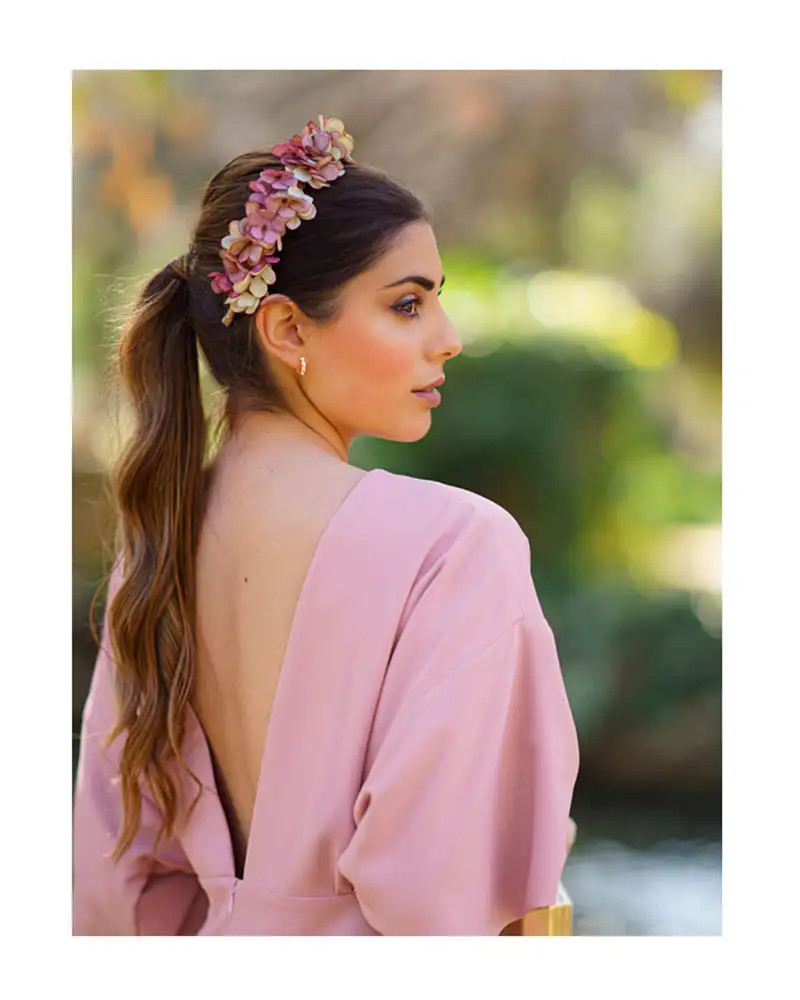 Jeweled Headband Half-Up Half-Down — Headband Hairstyles 2027