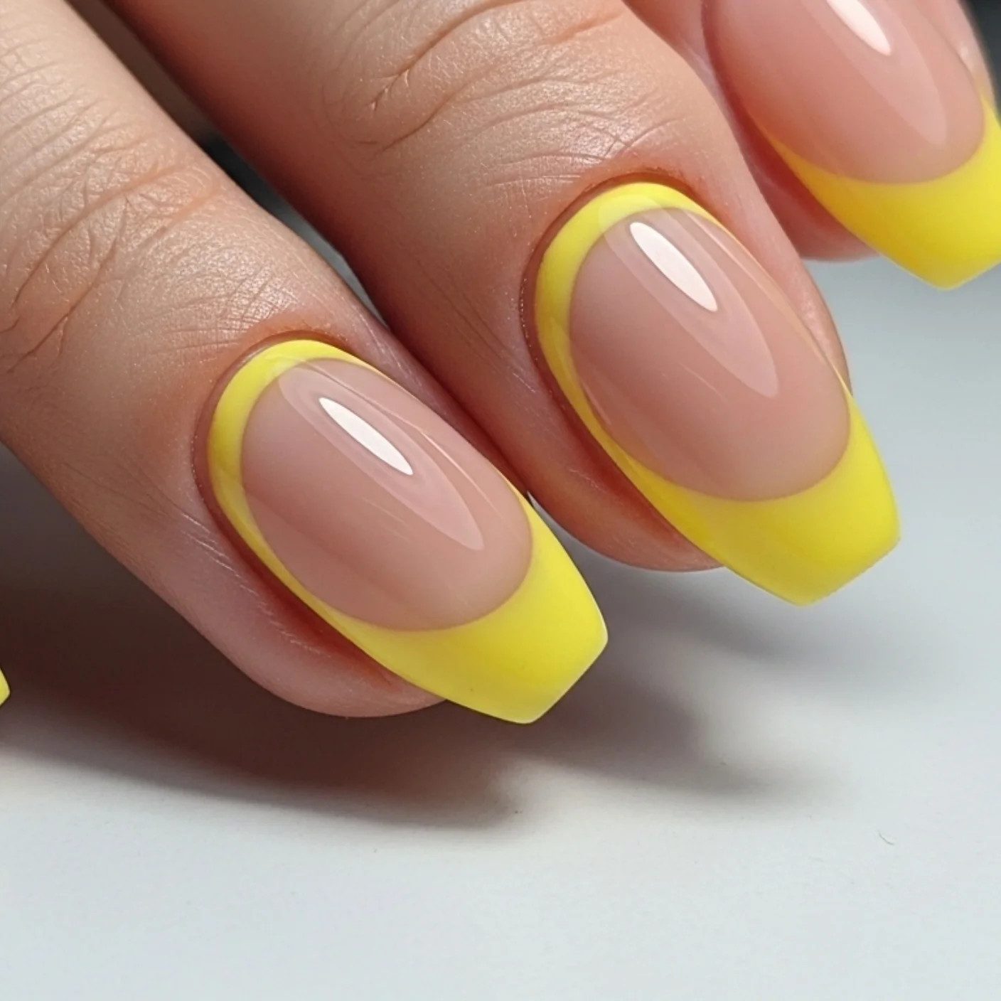 Matte Visual Idea Matte Visual Idea — Yellow Summer Nails 2027