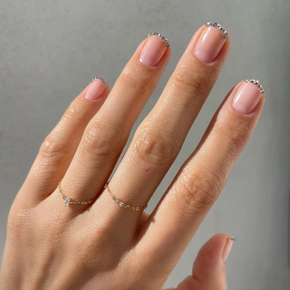 Party Festive Visual Idea — French Tip Nails 2027