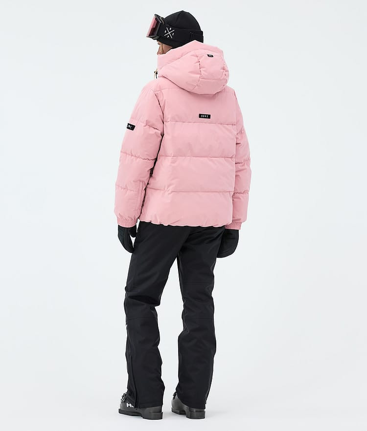 Pink Puffer Jacket for Winter Sports — Winter Outfits 2027 with Puffer
