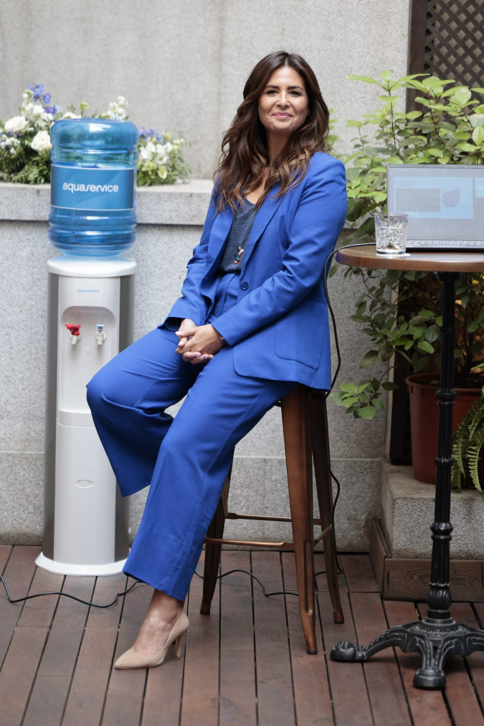 Relaxed Fit Cobalt Blue Wool Blend Suit for Business Casual Relaxed Fit Cobalt Blue Wool Blend Suit for Business Casual — Cobalt Blue Outfits 2027