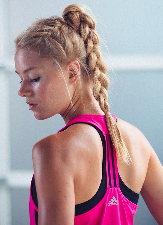 The Polished Side Dutch Braid — Yoga Hairstyles 2027
