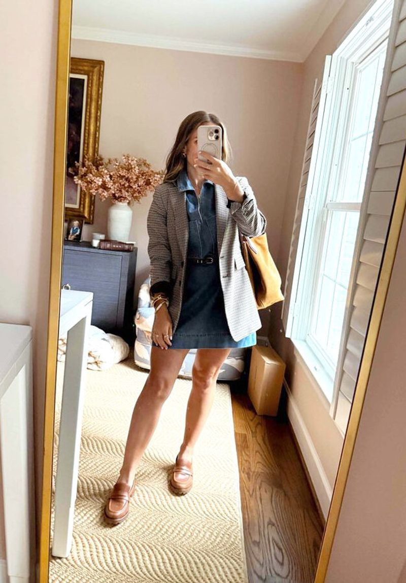Brown Loafers Outfit Idea — Teacher Outfits 2027