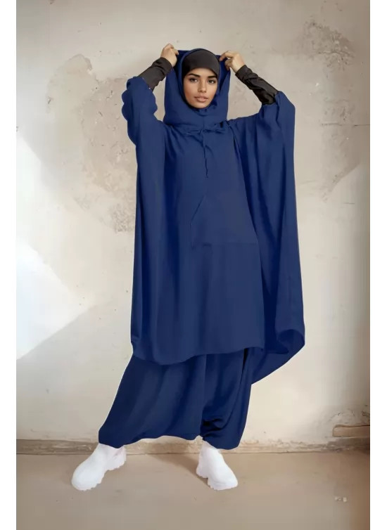 Layered Look with Black Coat and Pleated Midi Skirt Layered Look with Black Coat and Pleated Midi Skirt — Hijab Outfits 2027