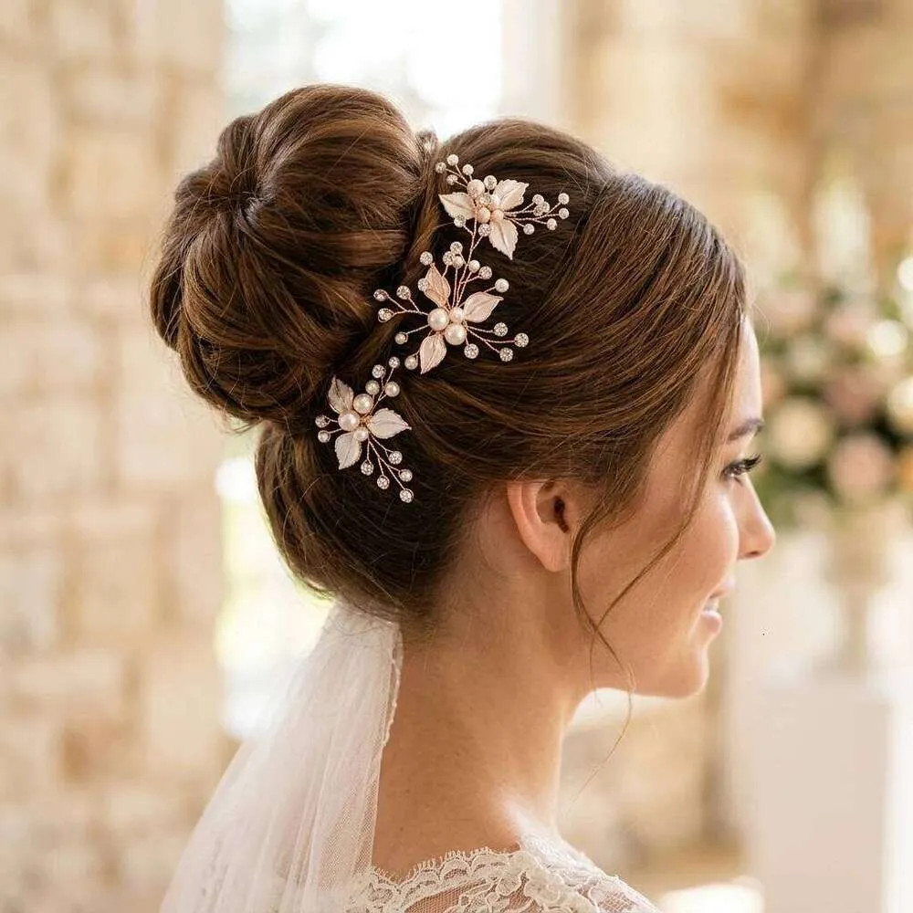 High Structured Bun With Floral Accessory — Bachelorette Hairstyles 2027