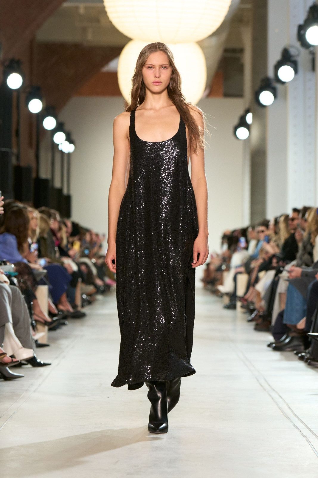 Liquid Shine: The Black Sequin Slip Dress — Holiday Party Outfits 2026