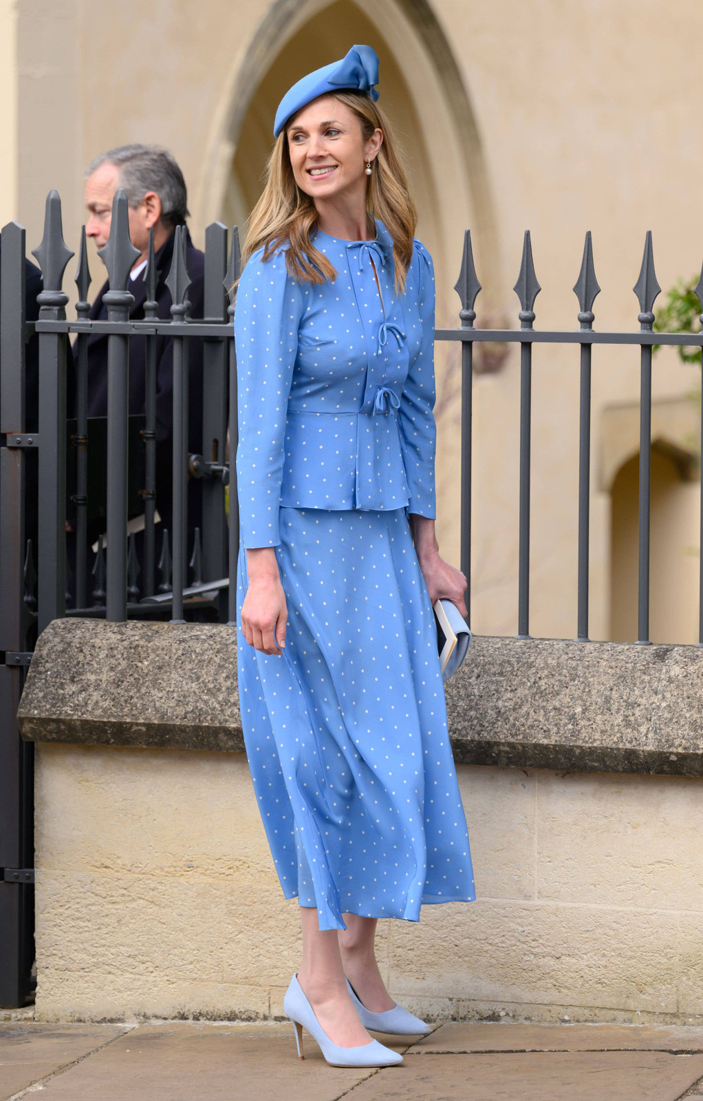 Polka Dot Midi Dress with Fascinator for a Playful Easter Polka Dot Midi Dress with Fascinator for a Playful Easter — Easter Church Outfits 2027