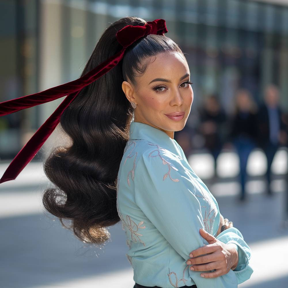 Dark Brown Visual Idea — Ribbon Hairstyles 2027
