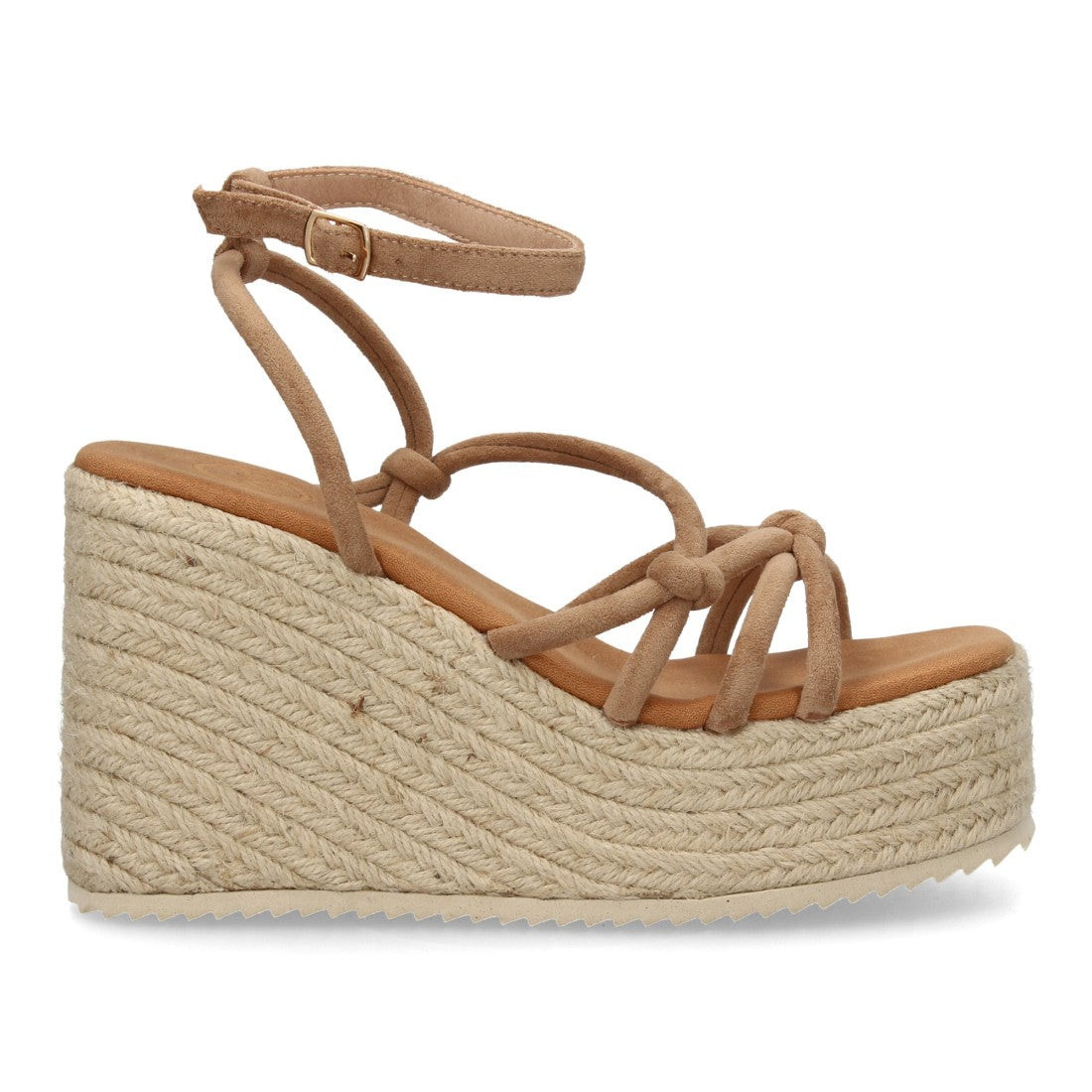 Tan Suede Espadrille Wedges with Jute Rope Platform Tan Suede Espadrille Wedges with Jute Rope Platform — Savannah Outfits 2027