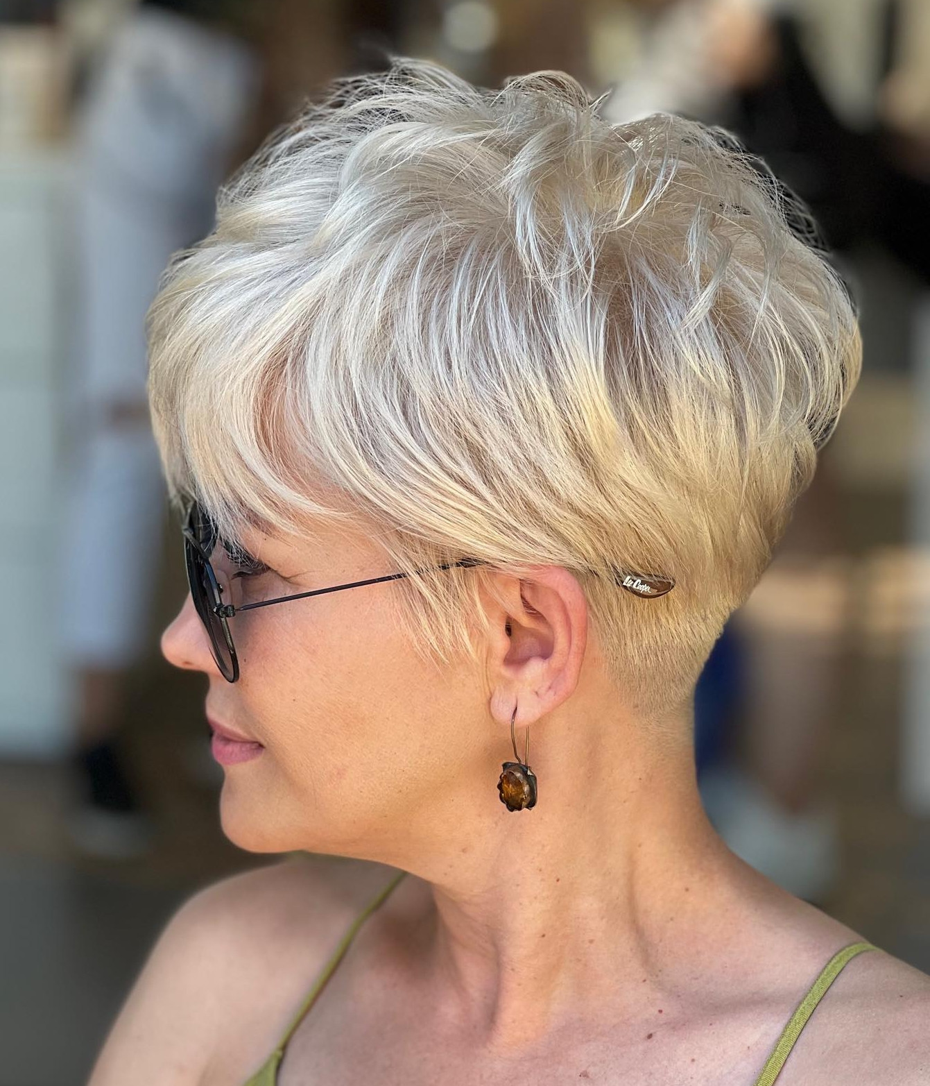 Ash Blonde Pixie With Textured Top Ash Blonde Pixie With Textured Top — Hairstyles 2027 for Women Over 60