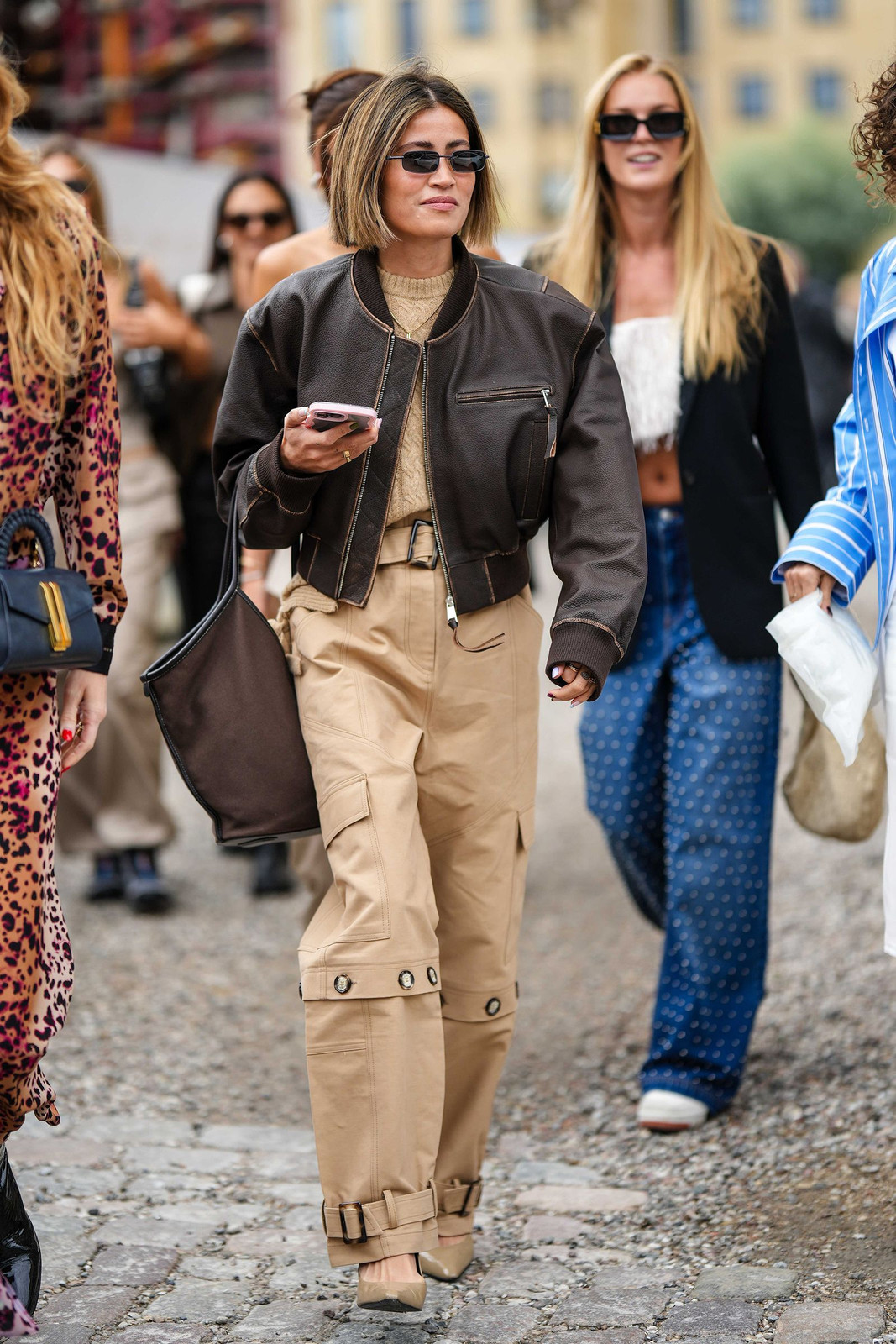 Ballet Flats Outfit Idea Ballet Flats Outfit Idea — Fall Leather Jacket Outfits 2026