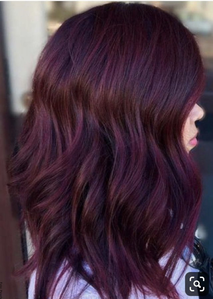Deep Wine Red Visual Idea Deep Wine Red Visual Idea — Mulled Wine Hair 2027