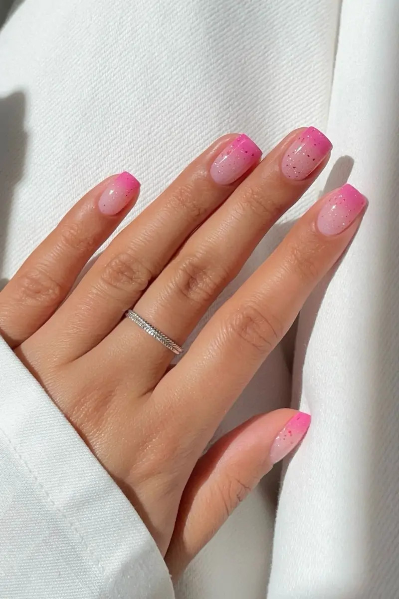 Glitter Glossy Visual Idea — Aura Nails 2027