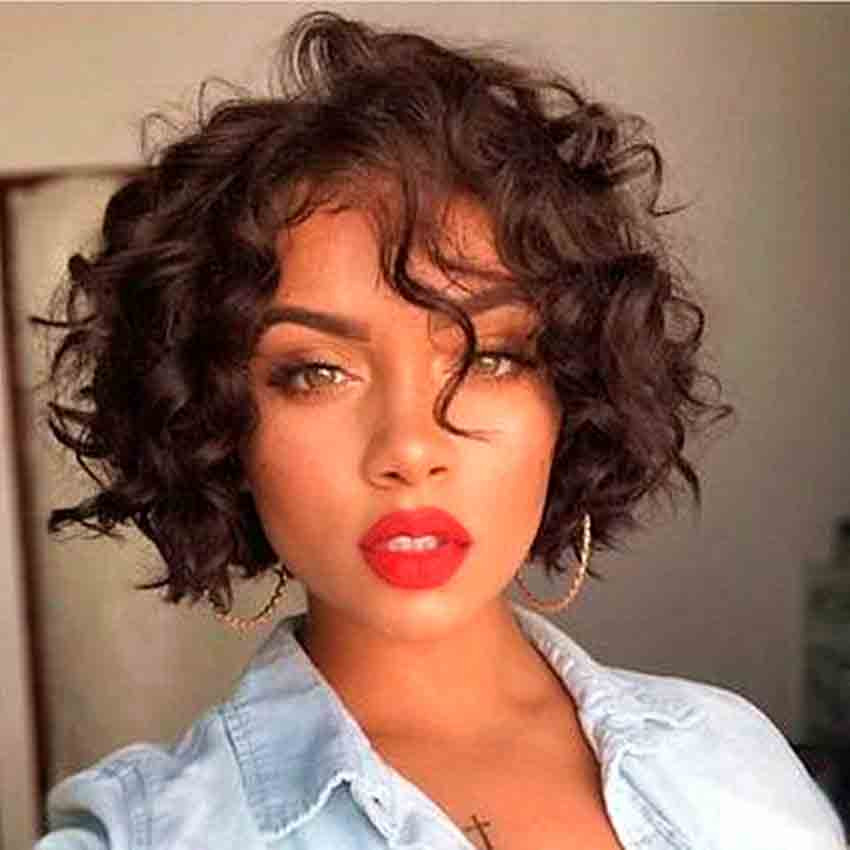 Defined Curls And Short Fringe Defined Curls And Short Fringe — Boyfriend Bob 2027