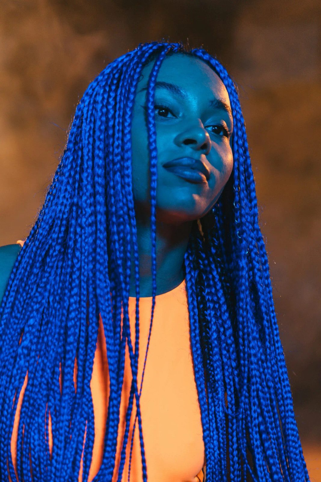 Vibrant Blue Visual Idea Vibrant Blue Visual Idea — Knotless Braids 2027