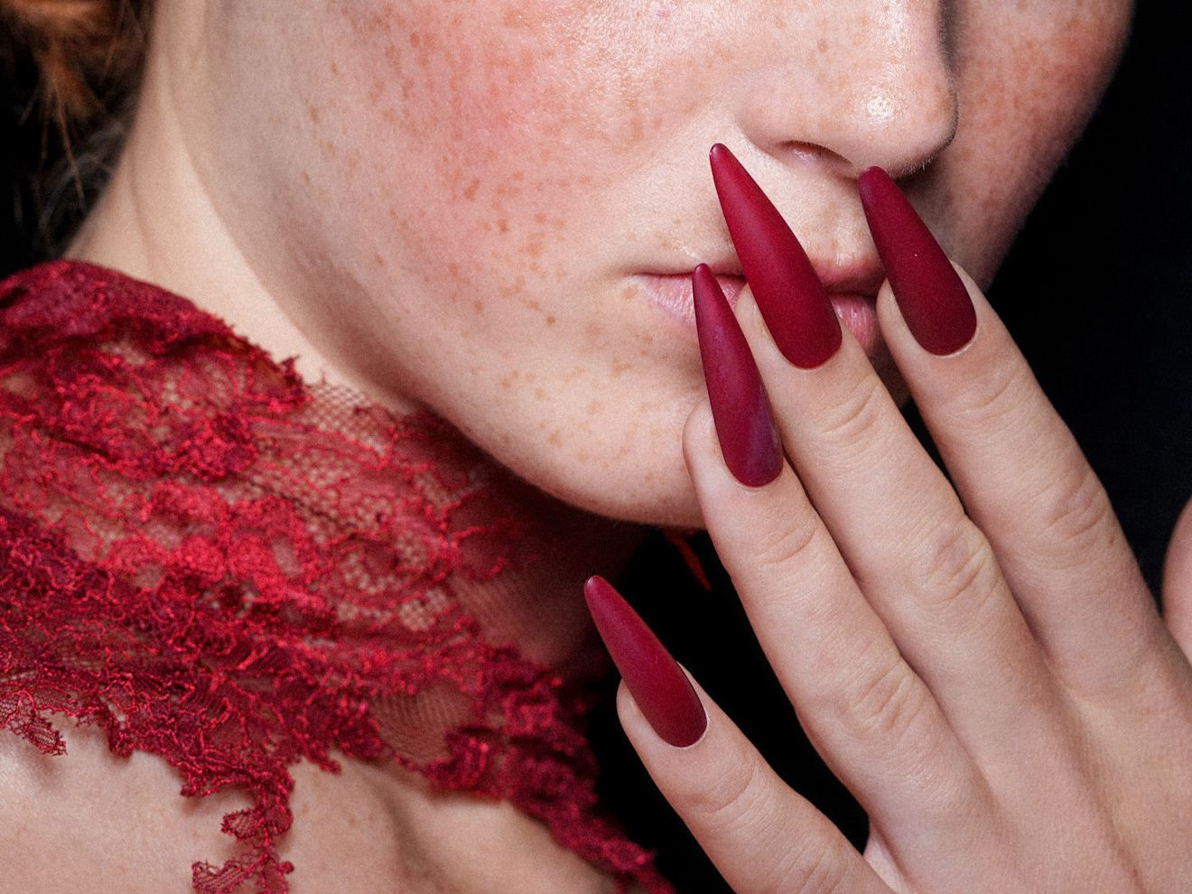 Matte Visual Idea — Fall to Winter Nails 2026