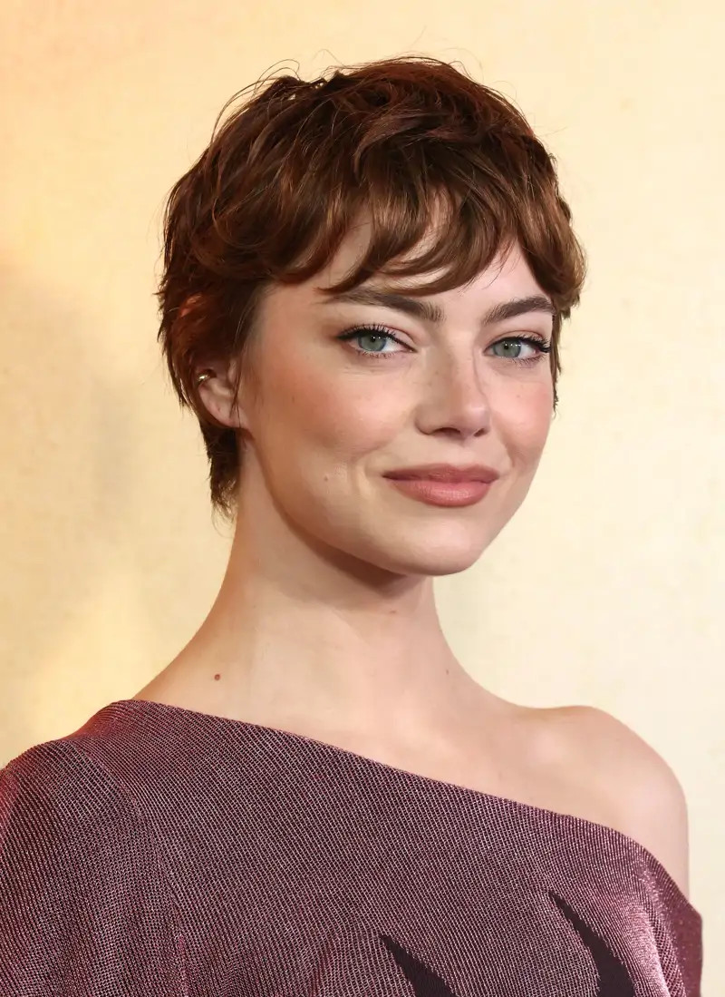 Auburn Pixie Cut with Textured Bangs — Hairstyles 2027 for Thin Hair