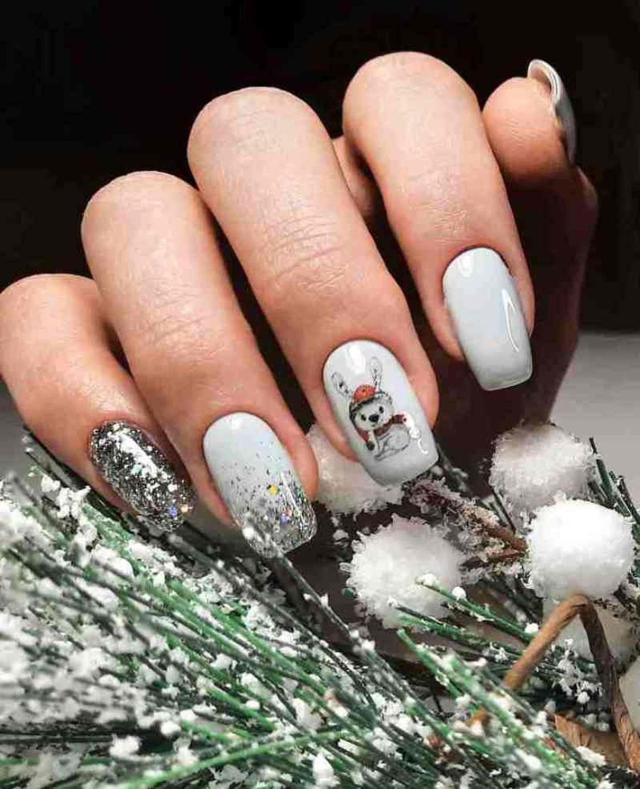 Visible Visual Idea Visible Visual Idea — Christmas Gel Nails 2026