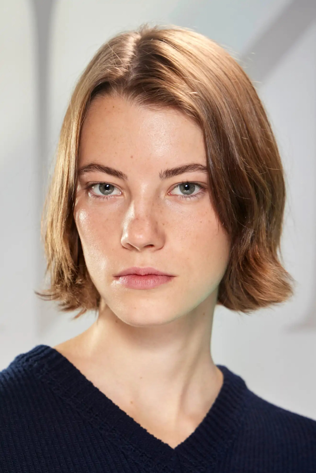Light Brown Glass Bob Light Brown Glass Bob — Jaw Length Bob 2027