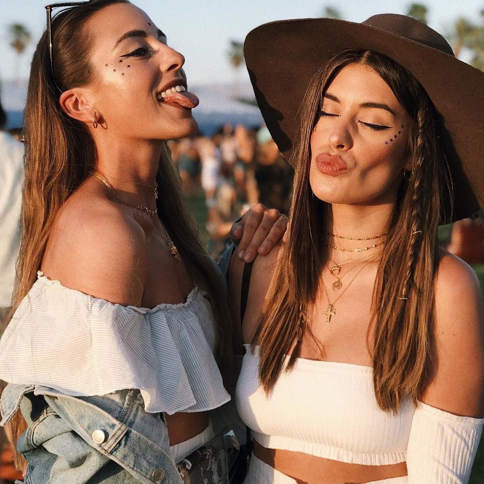Loose Waves with Subtle Face-Framing Braids Loose Waves with Subtle Face-Framing Braids — Festival Braids 2027