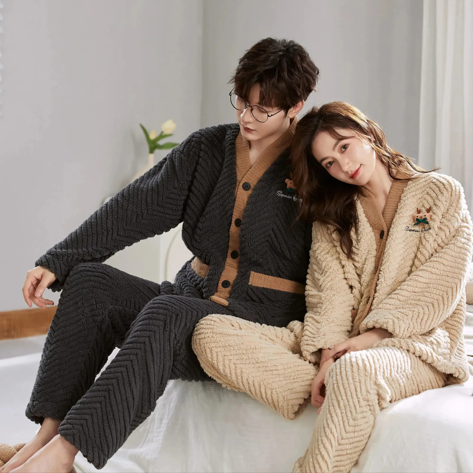 Outfit Idea — The Man Wears Charcoal Grey Outfit Idea — The Man Wears Charcoal Grey — Matching Couple Outfits 2027