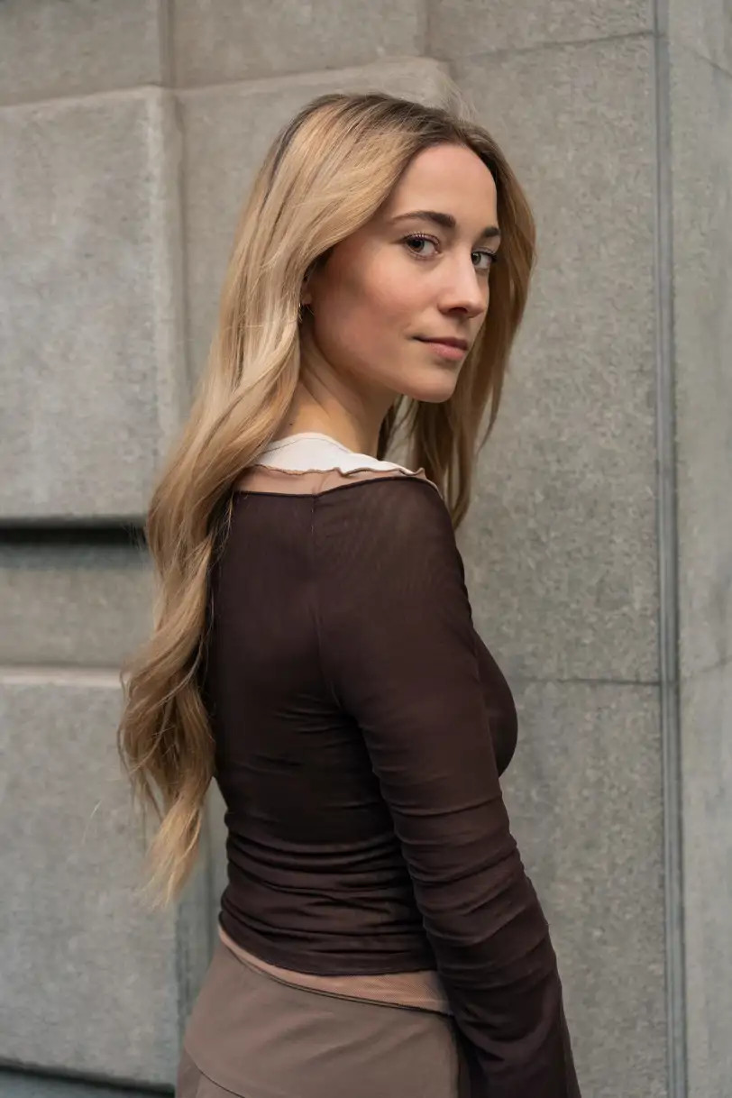 Side View Visual Idea — Beige Blonde Hair 2027