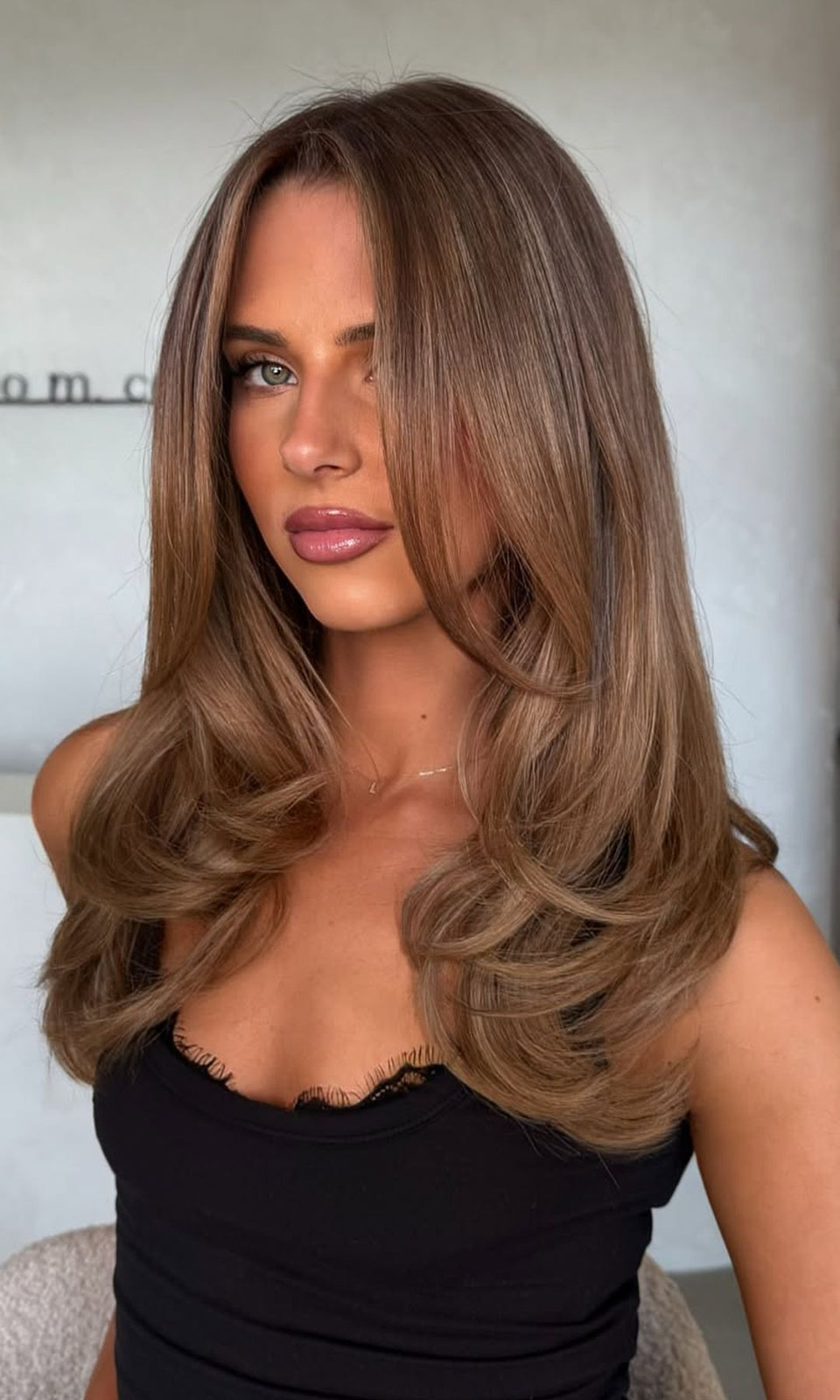 Long Voluminous Blowout With Subtle Balayage Long Voluminous Blowout With Subtle Balayage — Light Brown Hair 2027