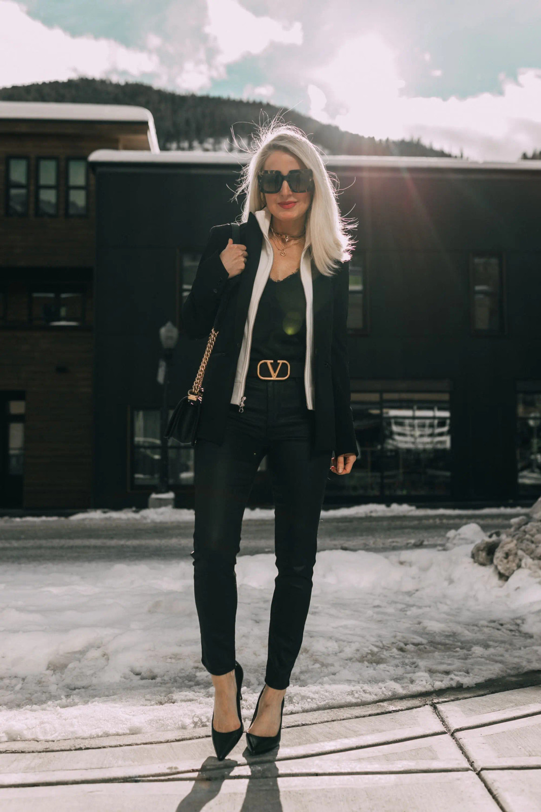 Tailored Shorts Suit: Navy Blazer with White Shirt — Nice Outfits 2027