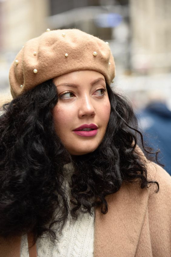 Modern Edge: Black Cap with Denim and Velvet Boots Modern Edge: Black Cap with Denim and Velvet Boots — Beret Outfits 2027