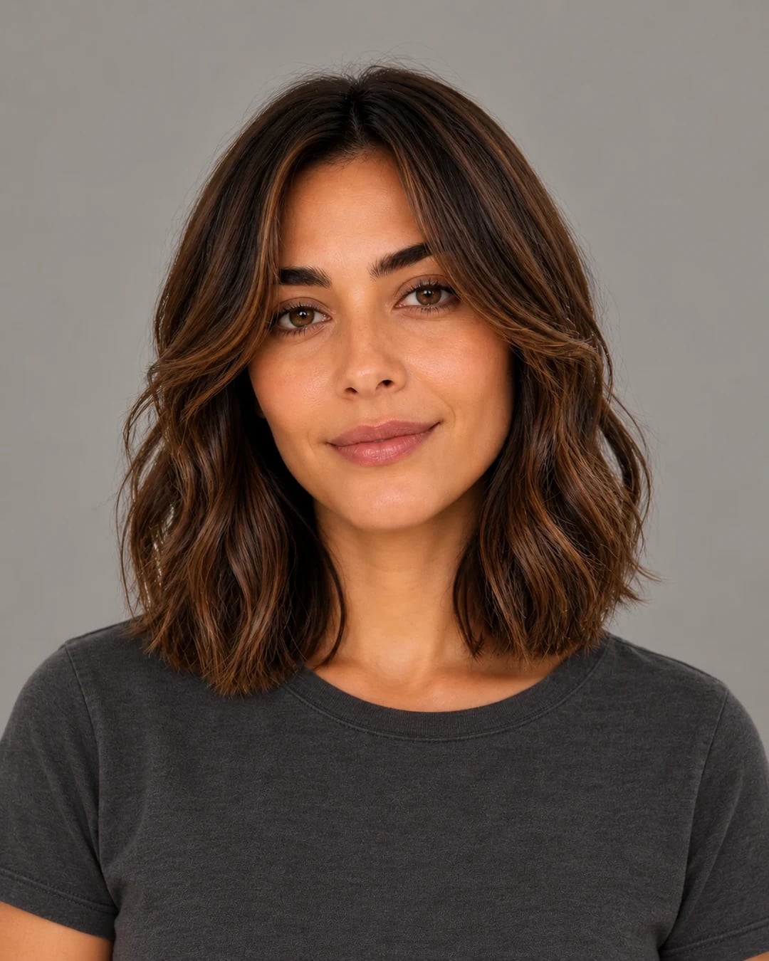 Lob With Layers Visual Idea Lob With Layers Visual Idea — Light Brown Hair 2027