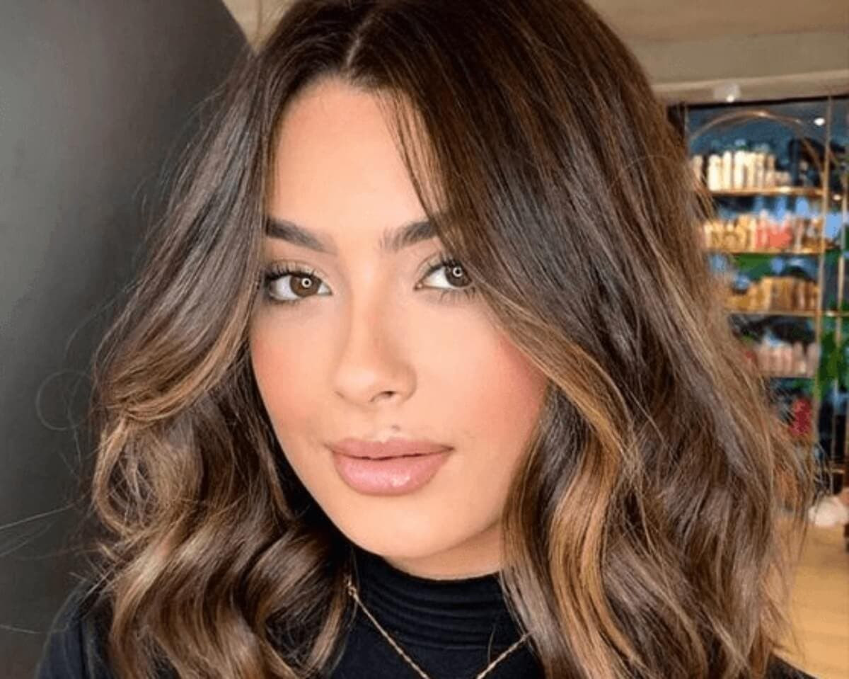 Middle Parting Visual Idea Middle Parting Visual Idea — Candlelit Brunette 2027