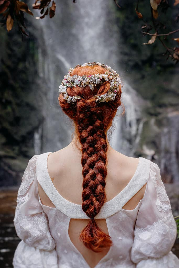 Mid-Back Visual Idea — Spring Wedding Hair 2027