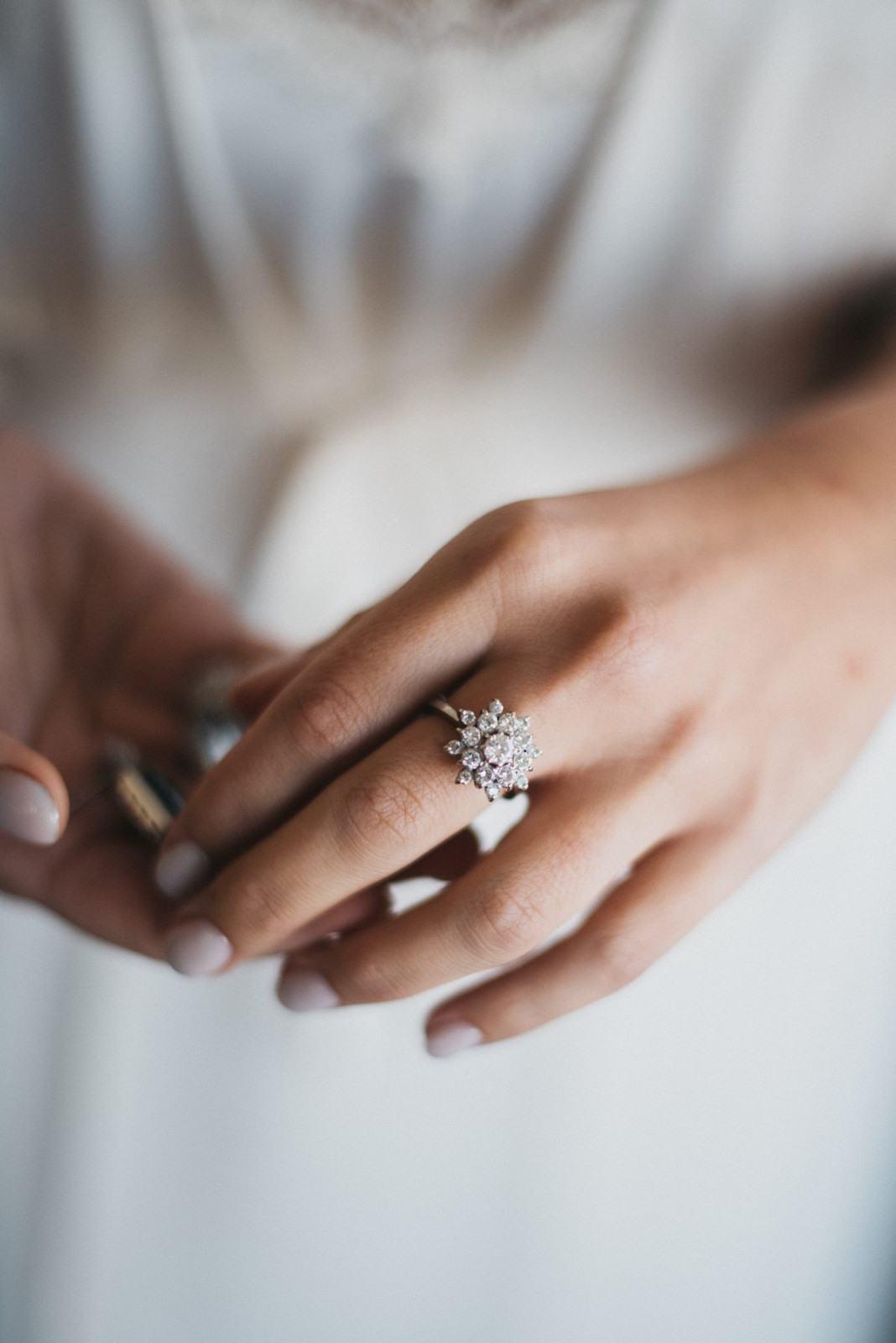 Sheer Pink Delicate French Tip — Short Wedding Nails 2027