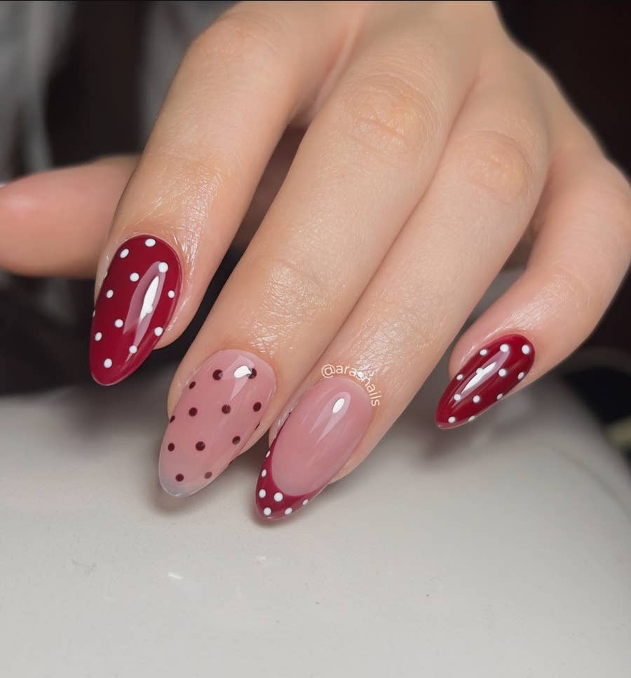 Winter Festive Visual Idea Winter Festive Visual Idea — Winter Red Nails 2027