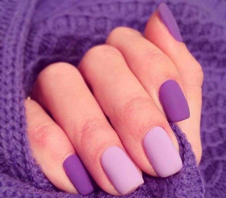Two-Tone Color Blocking Visual Idea Two-Tone Color Blocking Visual Idea — Matte Nails 2027