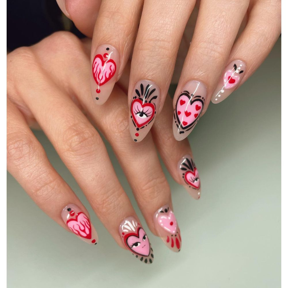 Clean Lines Even Application Visual Idea Clean Lines Even Application Visual Idea — Heart Nails 2027