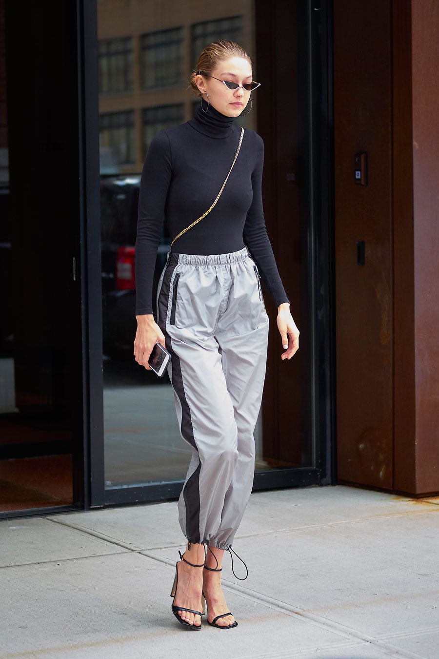 Black Turtleneck with Suede Jacket and Leather Skirt Black Turtleneck with Suede Jacket and Leather Skirt — Turtleneck Sweater Outfits 2027