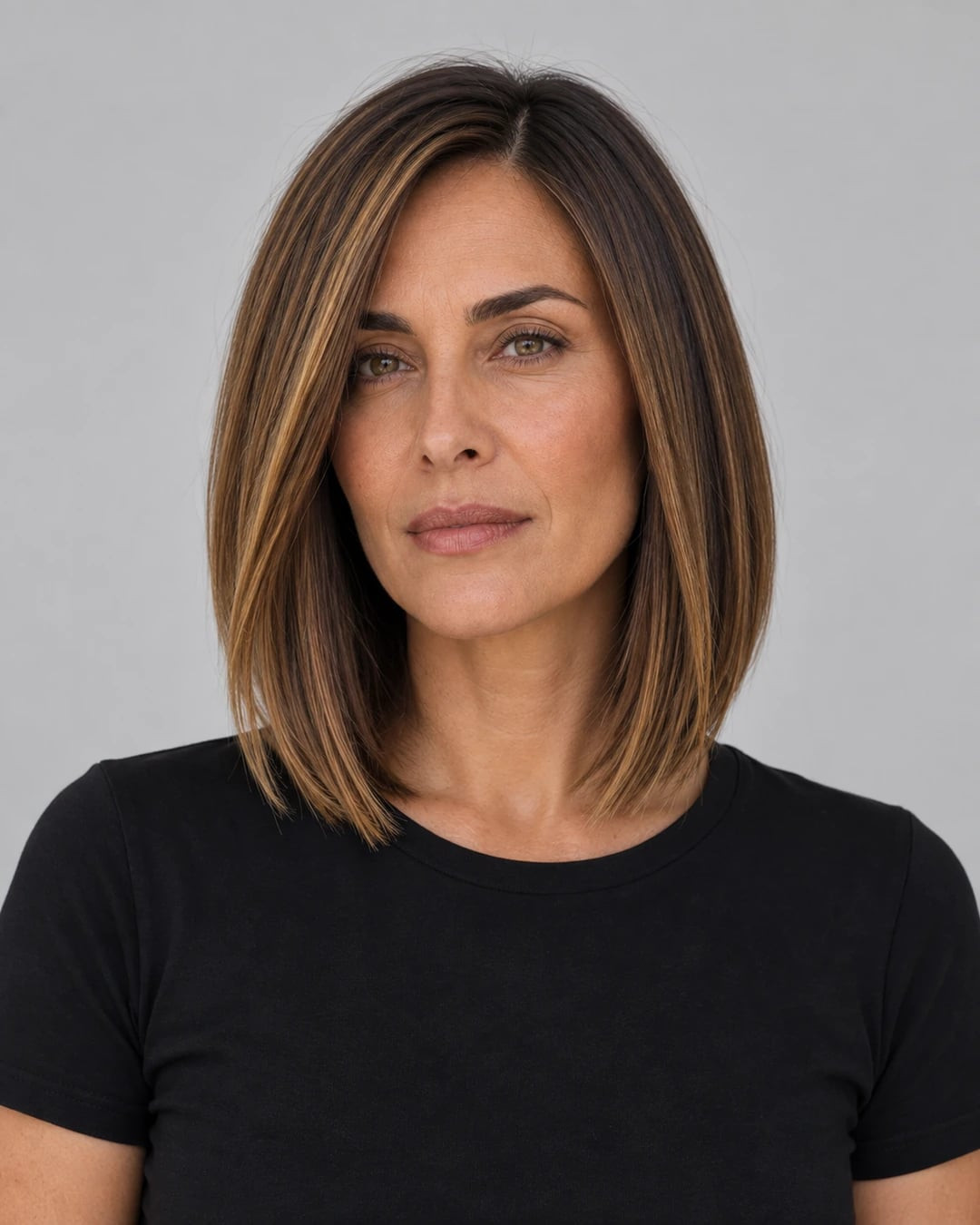 Angled Collarbone Bob With Balayage Angled Collarbone Bob With Balayage — Old Money Bob 2027