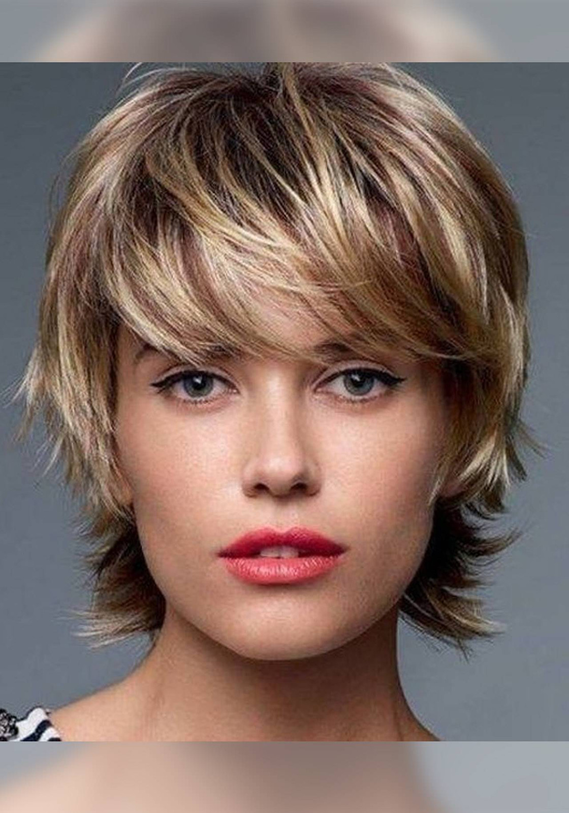 Honey Blonde Shag Lob With Curtain Bangs Honey Blonde Shag Lob With Curtain Bangs — Bangs 2027 for Square Face