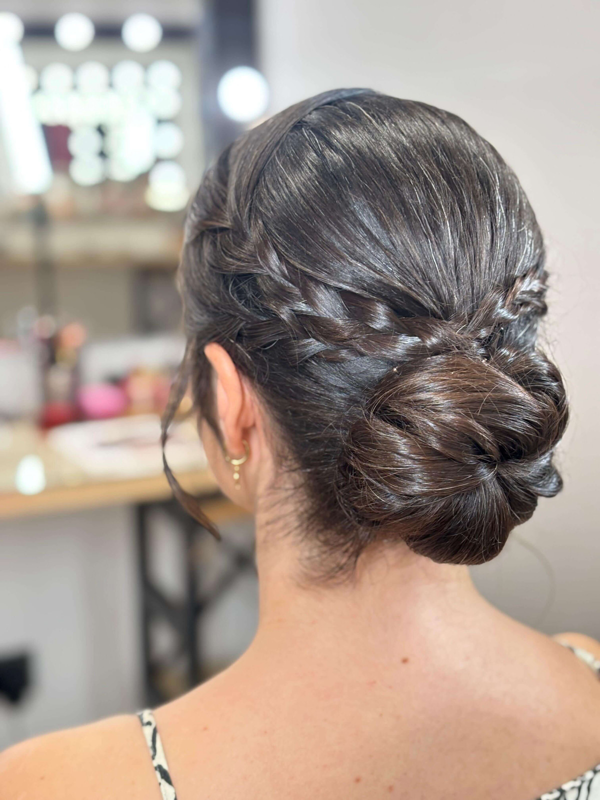 Intricate Braided Updo With Low Bun Intricate Braided Updo With Low Bun — Professional Hairstyles 2027