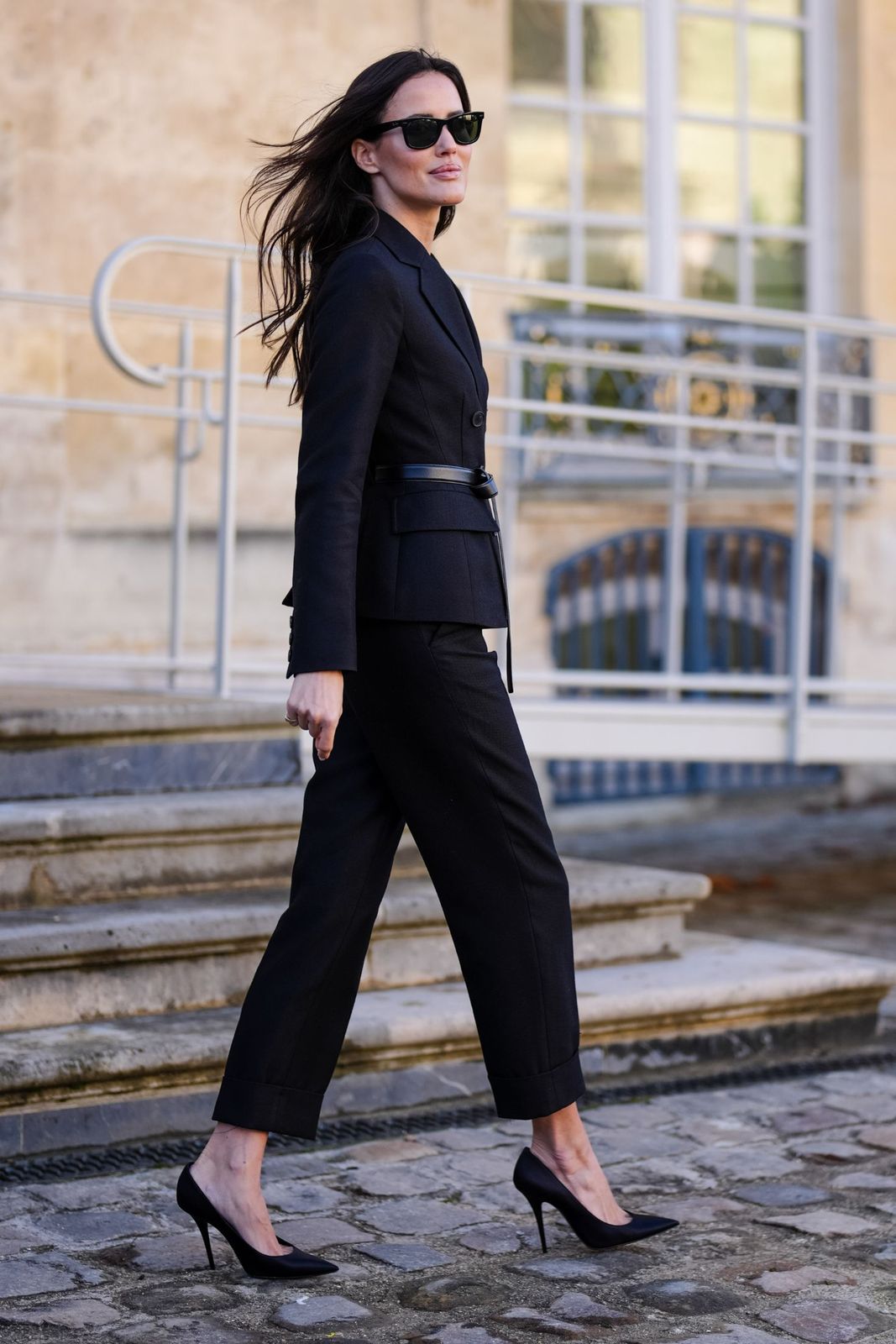Classic Power Suit: The Sharp Black Ensemble Classic Power Suit: The Sharp Black Ensemble — Interview Outfits 2027