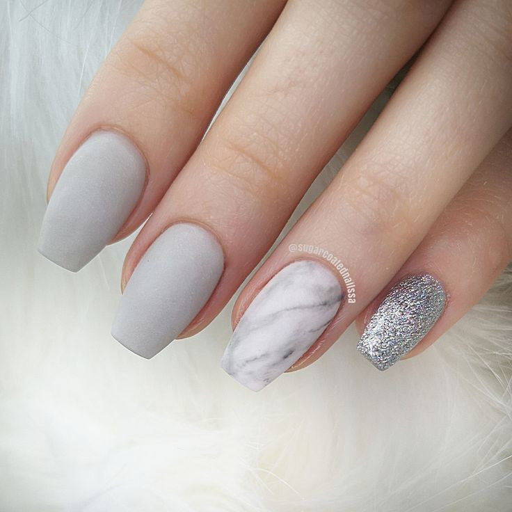 Matte Glitter Visual Idea Matte Glitter Visual Idea — Matte Nails 2027