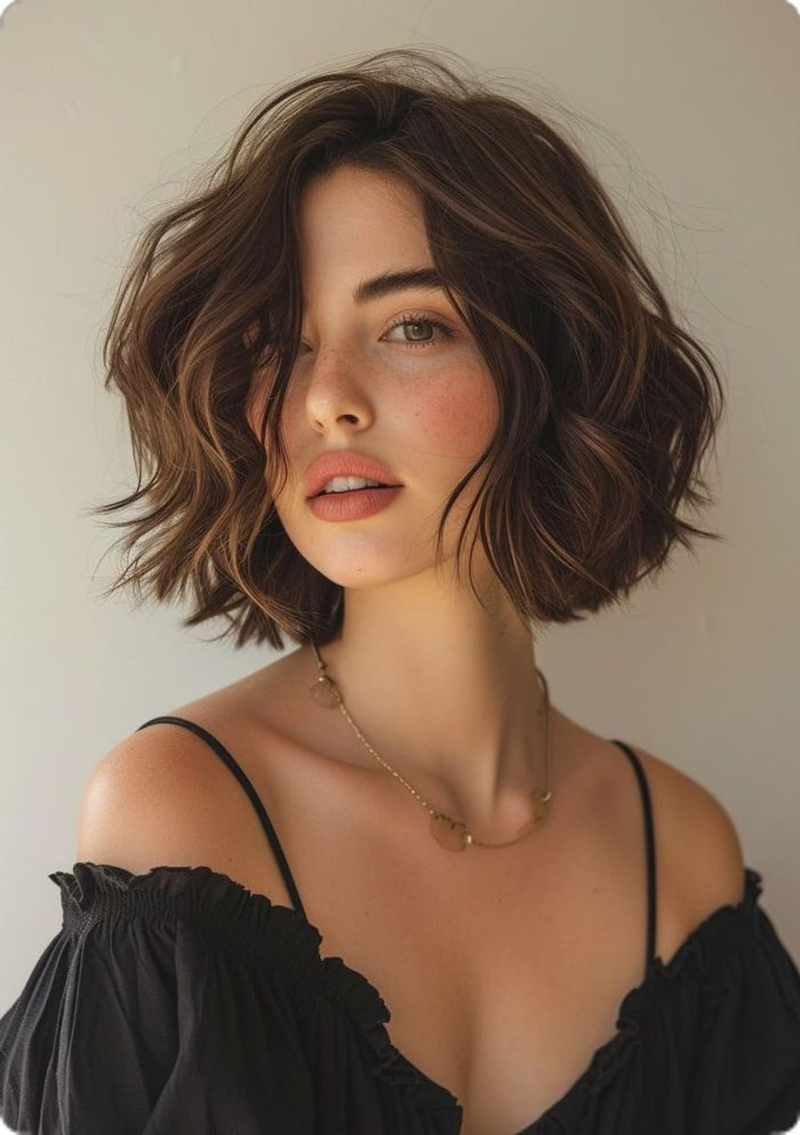 Jawline Bob With Textured Layers Jawline Bob With Textured Layers — Modern Bob 2027