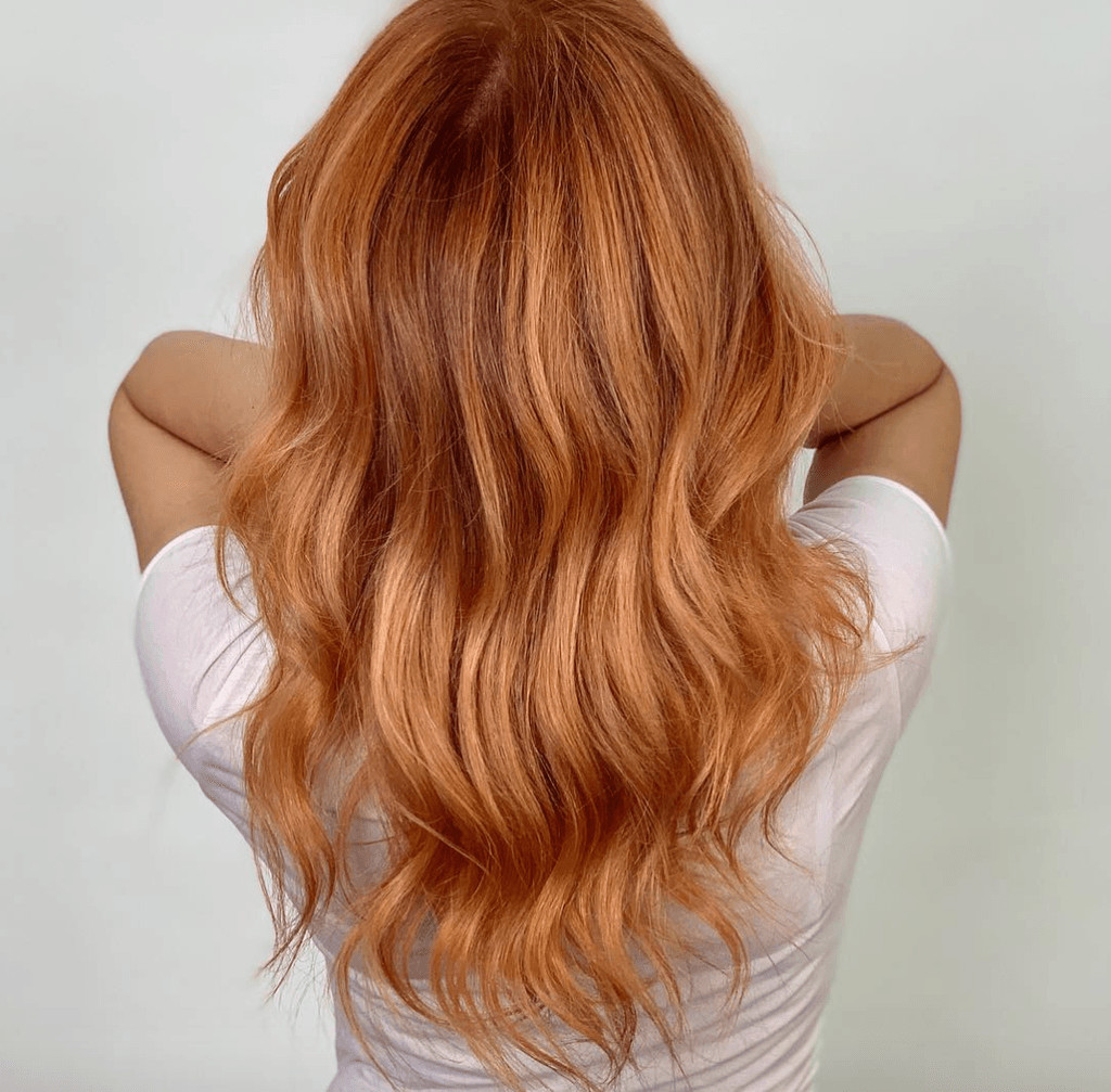 Copper Red With Lighter Ends Visual Idea Copper Red With Lighter Ends Visual Idea — Natural Red Hair 2027