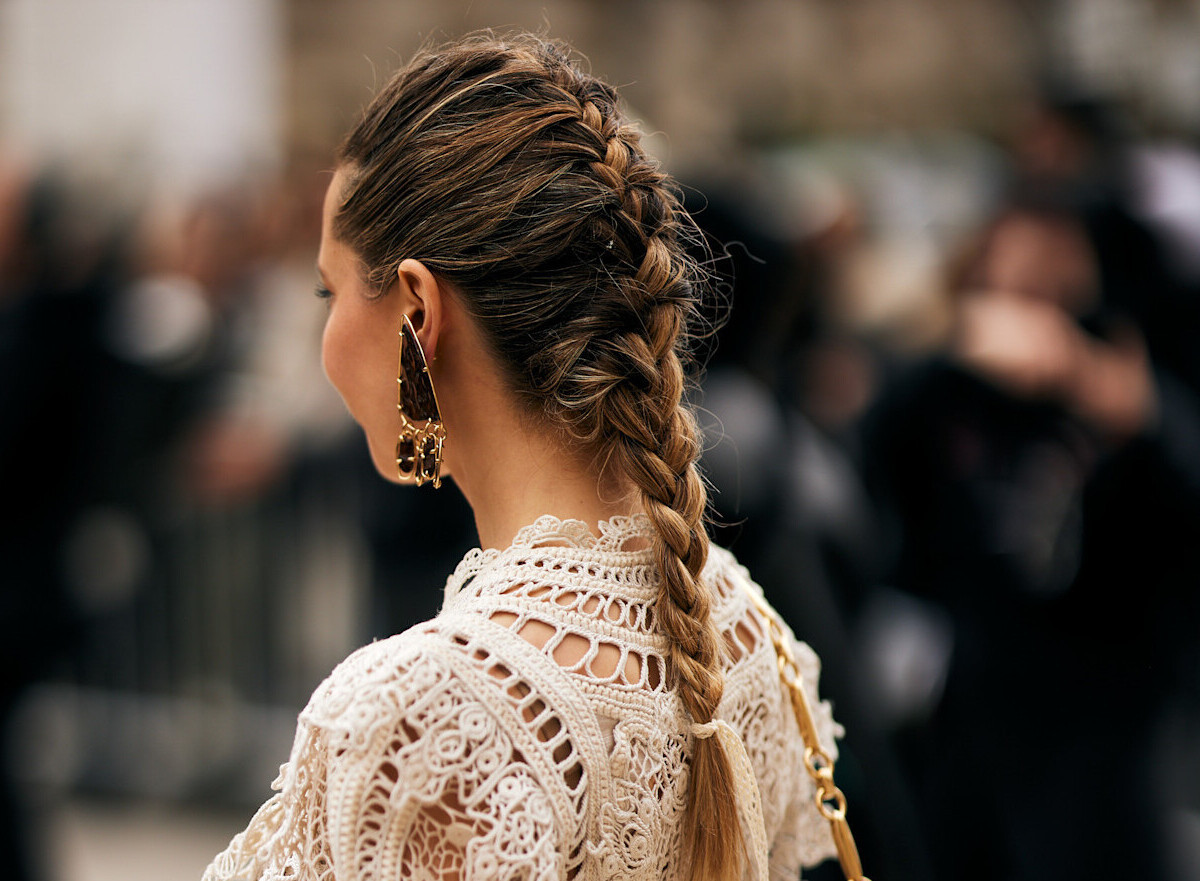 Detailed Light Brown French Braid Detailed Light Brown French Braid — French Braid 2027
