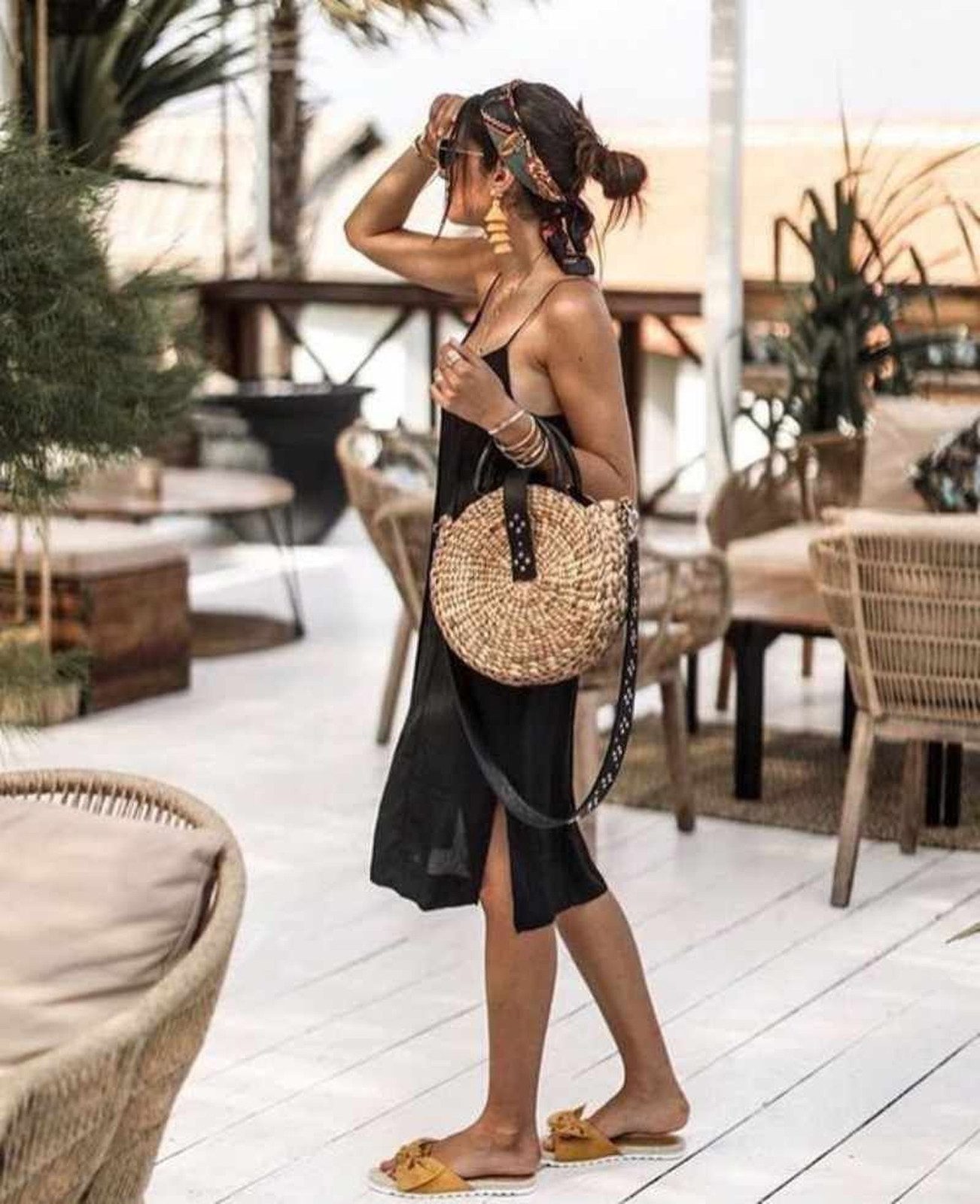 Tweed Jacket and Mini Skirt with Black Heeled Sandals Tweed Jacket and Mini Skirt with Black Heeled Sandals — Summer Outfits 2027 with Sandals