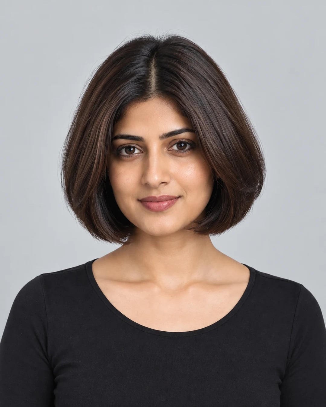 Air-Dried Chin Bob Blunt Cut Air-Dried Chin Bob Blunt Cut — Brown Bob 2027